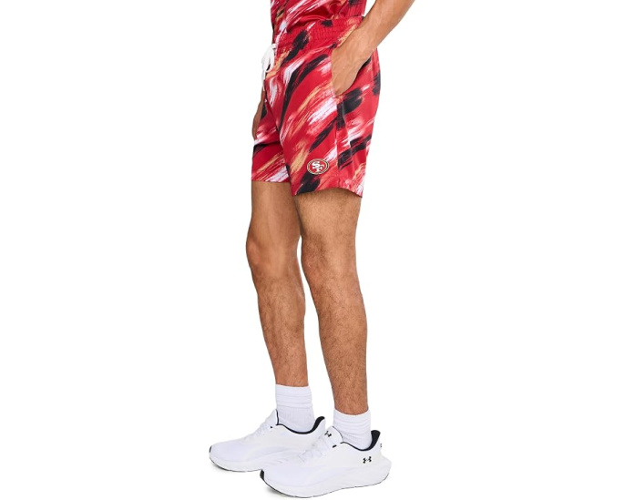 The Color Blitz 49ers 5.5" (Classic Lined Swim Trunks)