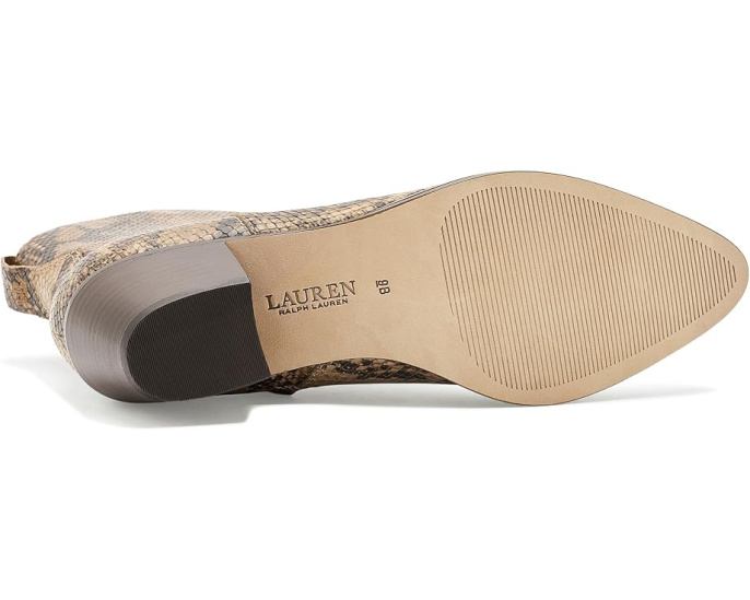 Ботильоны Lauren Ralph Lauren Harpher из тисненой кожи