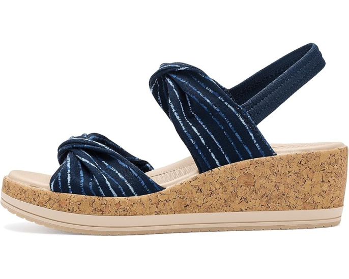 Сандалии Riley Slingback на клине с эластичным верхом LifeStride