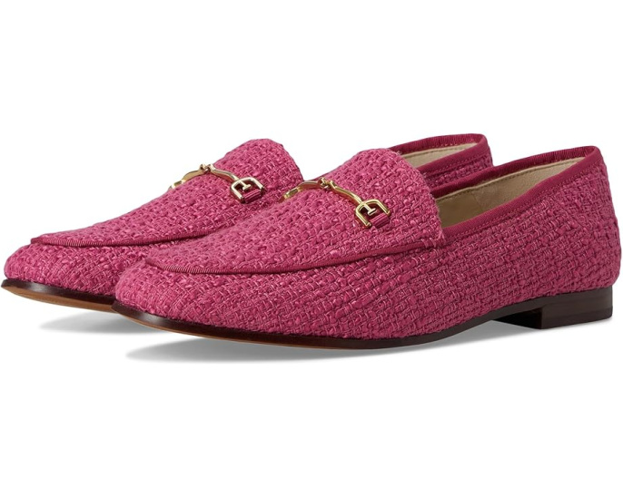 Лоферы Sam Edelman Loraine с металлической пряжкой и принтом