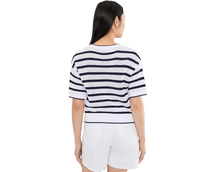 Джемпер Beckham Short Sleeve Stripe полоска Splendid