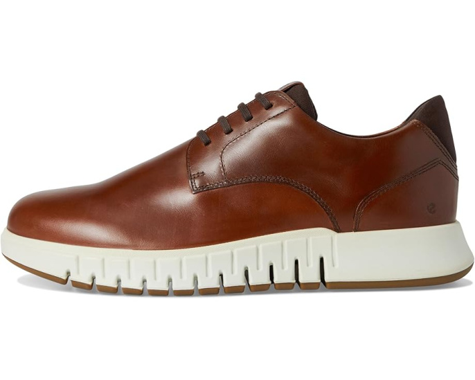 Кроссовки ECCO Gruuv Studio Plain Toe с кожаным верхом и съемными стельками