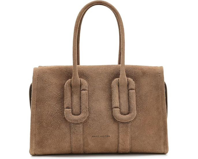 Babe City Tote In Hairy Suede
