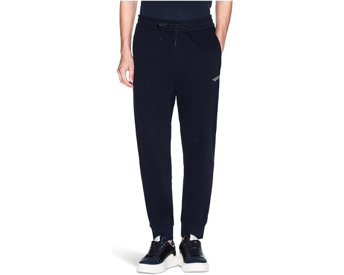Джоггеры Armani Exchange с логотипом Milano/New York и шнурком