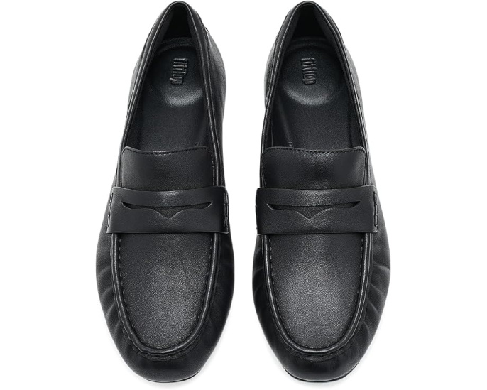 Лоферы FitFlop Delicato из гладкой кожи