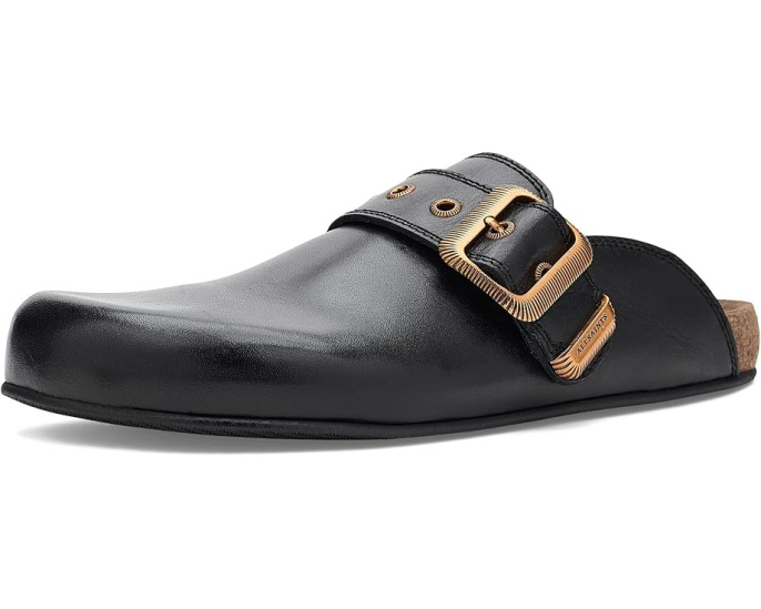 Мюли AllSaints Staffa с пряжкой и пробковой стелькой