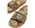 Сандалии Woven Wonders Footbed от Free People с текстильным верхом