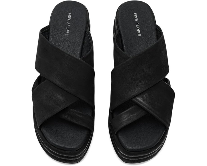 Босоножки Wanderbay Flatform от Free People на платформе из замши
