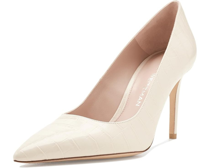Туфли Stuart Power 85 Stuart Weitzman на шпильке с острым носом