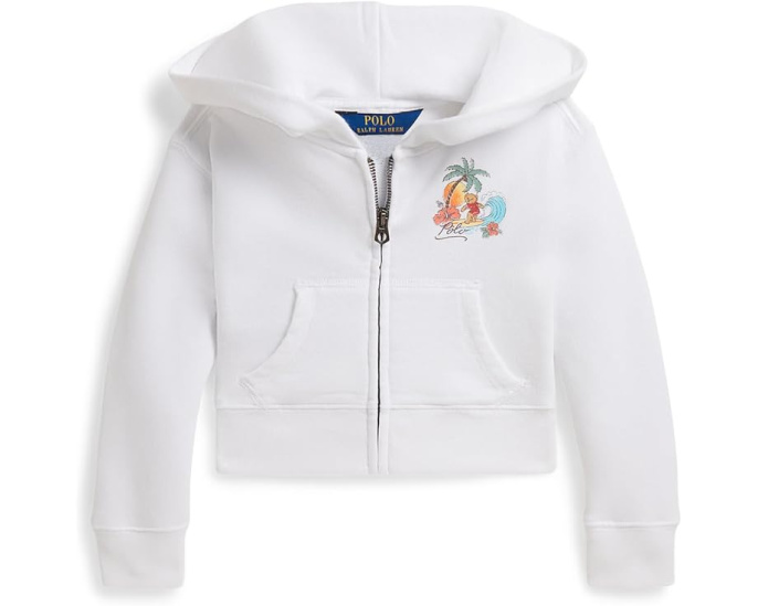 Худи Polo Bear на молнии из махровой ткани