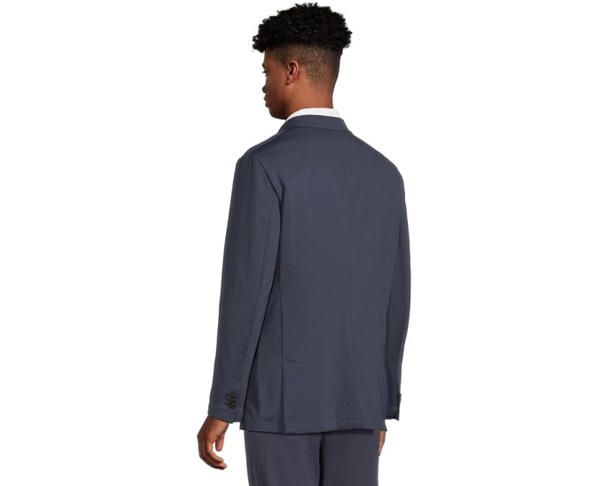 Johnston & Murphy пиджак Xc Flex Solid Knit с карманом для платка