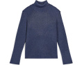 Блестящая водолазка Patriot Blue с пайетками Hatley для детей