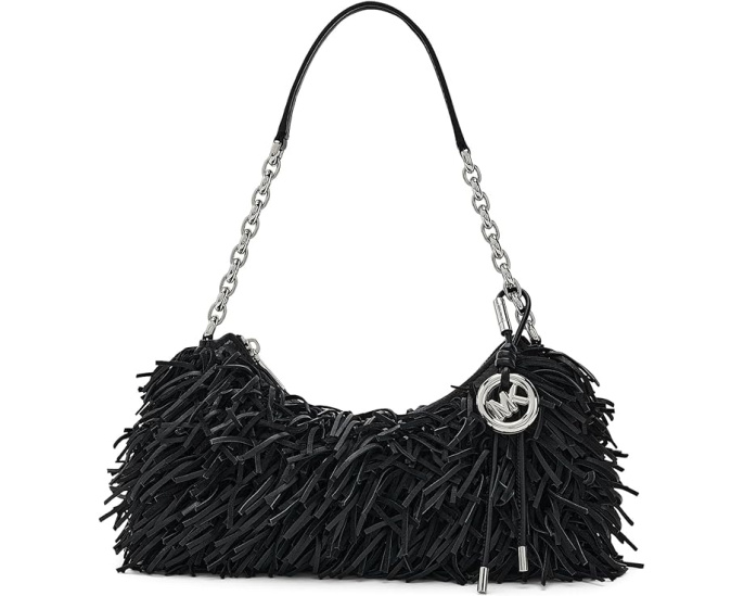 Сумочка на цепочке Nolita Medium Chain Pouchette из кожи MICHAEL Michael Kors