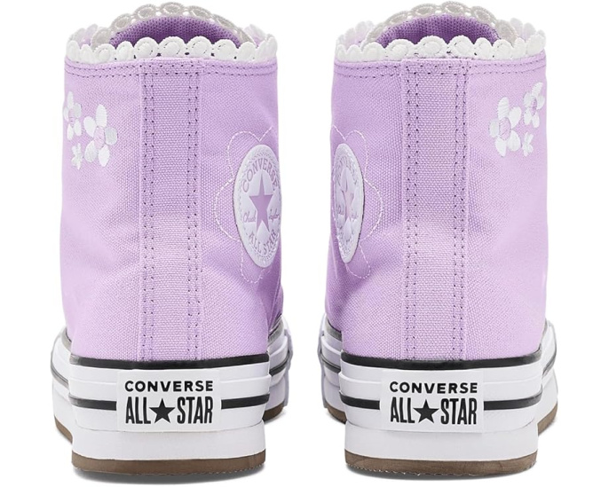 Кроссовки Converse Chuck Taylor Eva Lift Platform с принтом Bubble Flowers для старших детей