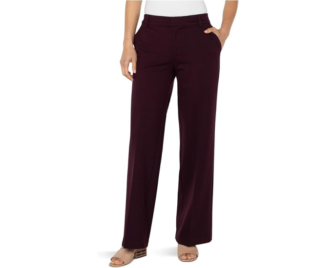 Широкие брюки Liverpool Los Angeles Kelsey Mid-rise Super Stretch Ponte