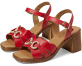 Сандалии Sardinia Spring Step с квадратным носком и фигурным кожаным верхом
