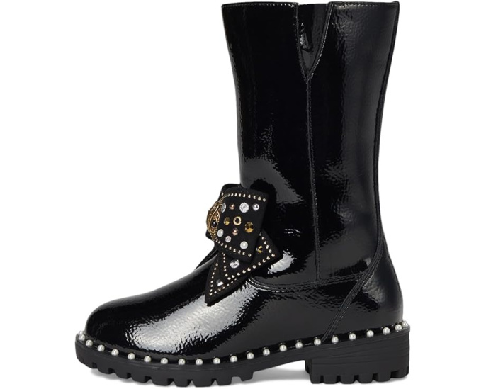 Ботильоны Kurt Geiger London Kids Kensington с бантом и стразами
