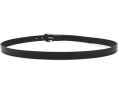 Узкий кожаный ремень Madewell Skinny Leather Western с металлической пряжкой