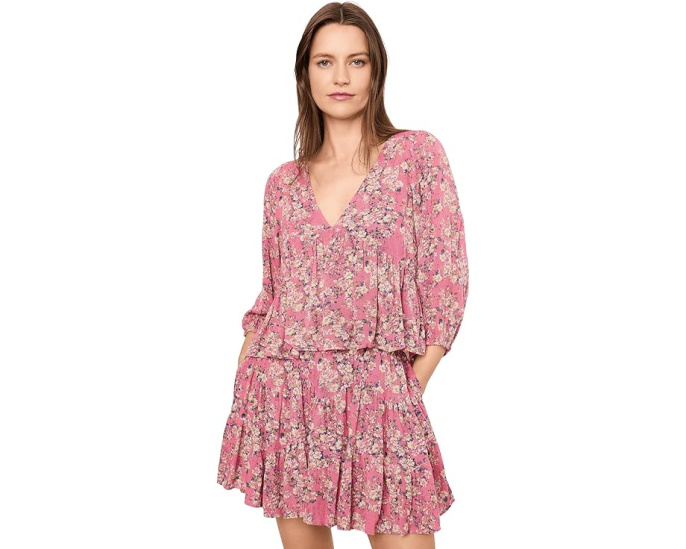 Двухпредметный комплект Free People Perishing Printed Set с цветочным принтом