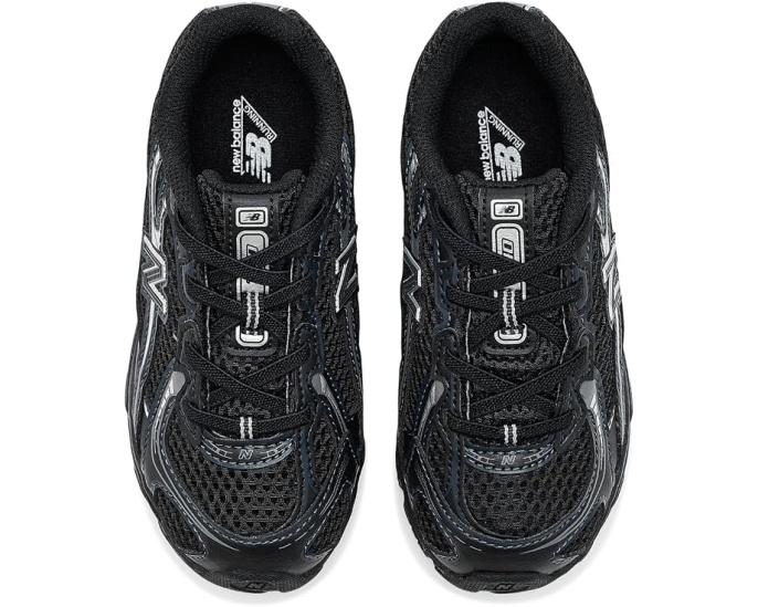 New Balance детские кроссовки 740 Bungee Lace черные