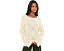Джемпер Diamond Stitch Popover от Sanctuary свободный крой хлопок