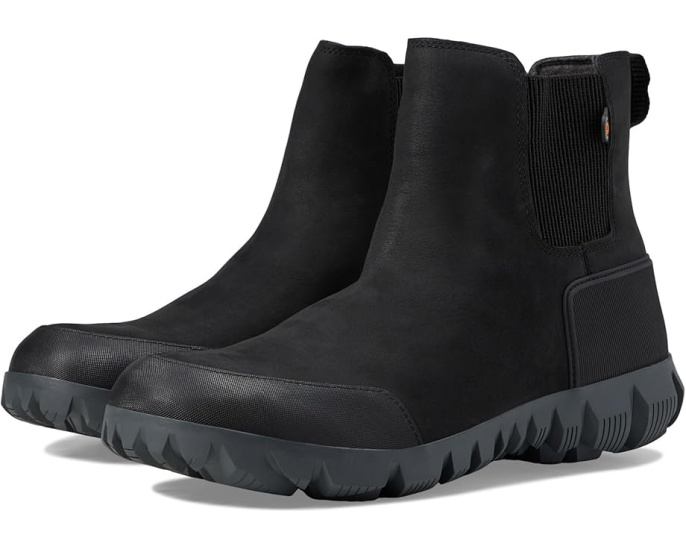Водонепроницаемые ботинки Bogs Arcata Urban Leather Chelsea с противоскользящей подошвой