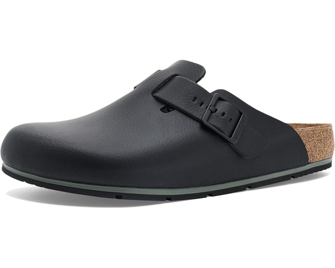 Профессиональные клоги Birkenstock Boston Pro с натуральной кожей