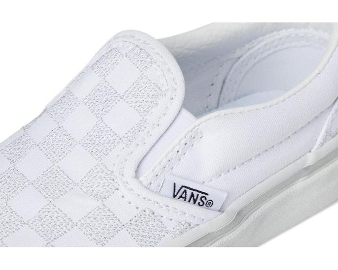 Слипоны Vans Classic для детей с узорчатым верхом