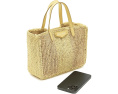 Мини-сумка Tote Rebecca Minkoff из соломки
