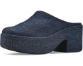 Мюли FitFlop Platfforms Denim на каблуке с клиновидной подошвой