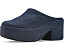 Мюли FitFlop Platfforms Denim на каблуке с клиновидной подошвой