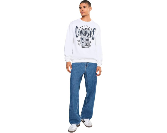 Толстовка NFL Dallas Cowboys Conversion Crew от Junk Food Clothing