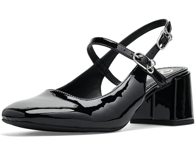 Туфли Grace Slingback с квадратным носком и ремешком от Sam & Libby