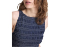 Платье Madewell джинсовое с круглым вырезом и напуском