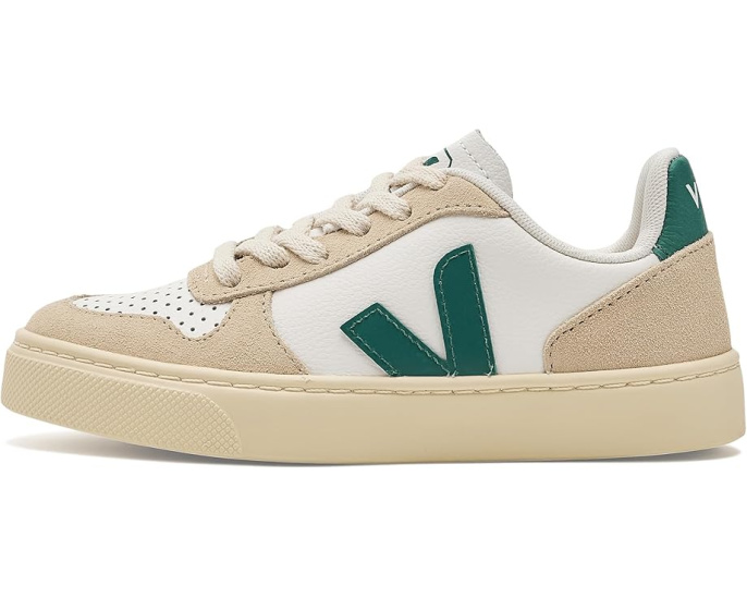 Детские кроссовки VEJA Small V-10 L Chromefree из органического хлопка