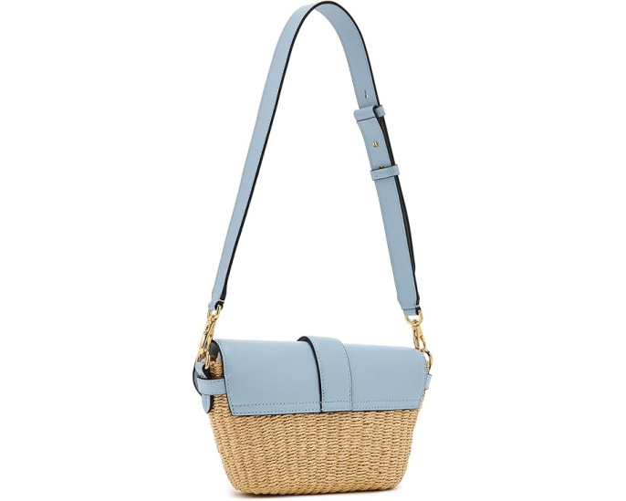 Сумка через плечо Lauren Ralph Lauren Small Lynden из соломки и кожи