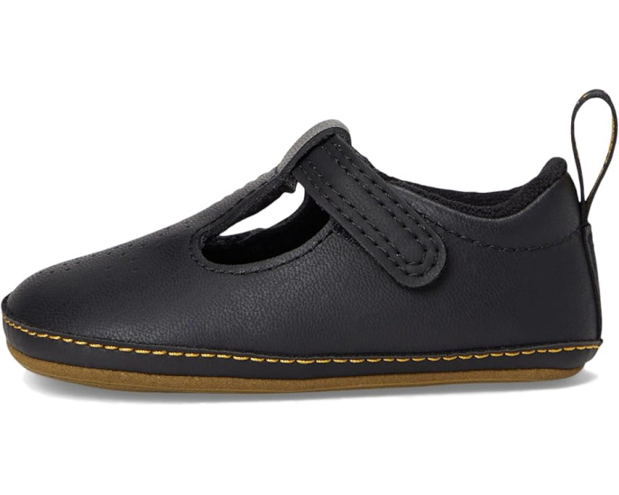 Детские туфли Mary Jane Dr. Martens Polley Crib с липучкой для первых шагов