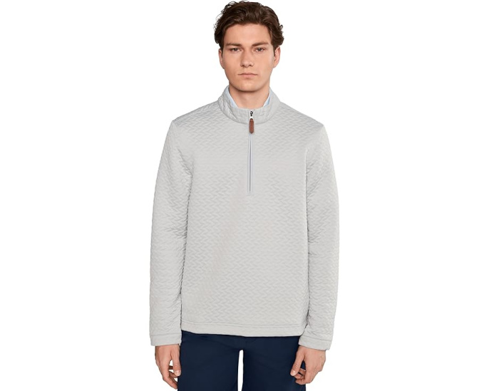 Свитер Last Stitch Quarter Zip с четвертью молнии из полиэстера