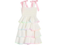 Платье Rainbow Tiered Bow от Lola and The Boys для малышей