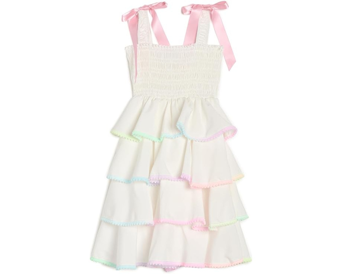 Платье Rainbow Tiered Bow от Lola and The Boys для малышей