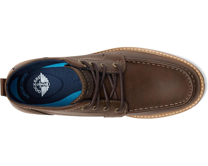 Ботинки Dockers Weston Moc Toe с искусственной кожей и стелькой Supreme Comfort