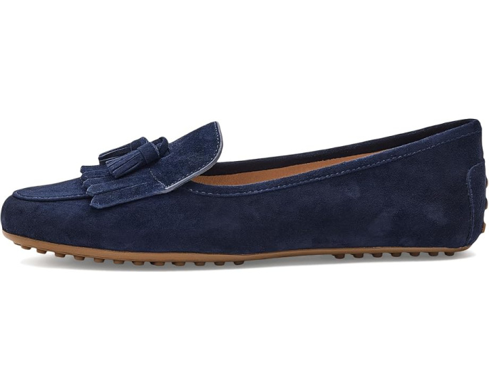 Туфли Tayte Suede Kiltie Drivers Lauren Ralph Lauren из замши с кисточками