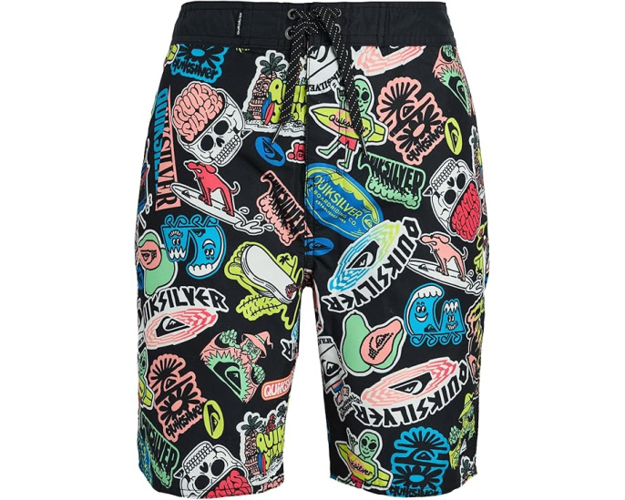 Прямые шорты Everyday Straight для мальчиков от Quiksilver с быстрым высыханием