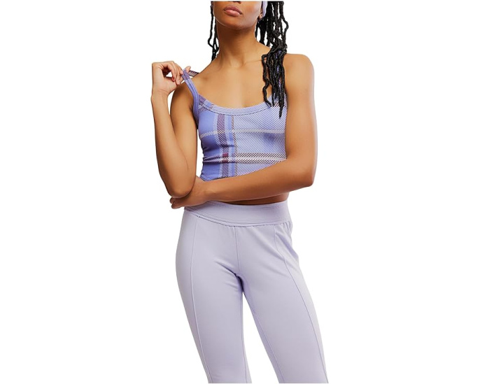 FP Movement топ All Clear Cami Plaid Jacquard
