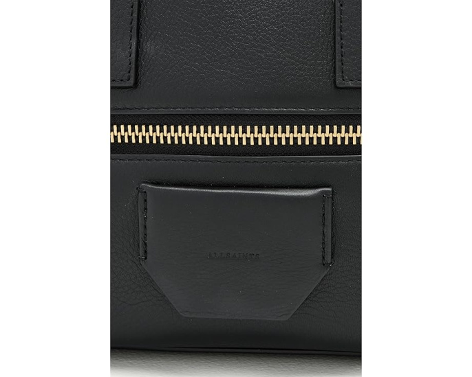 Мини сумка AllSaints Perez из коровьей кожи со съемным ремнем