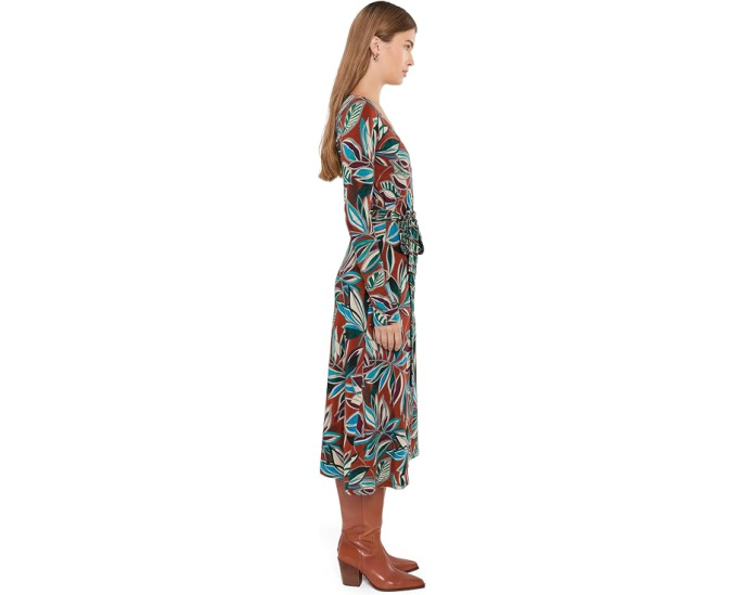 The Janie Favorite Ruched Sleeve Wrap Dress