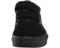 Детские кроссовки Vans Old Skool V на липучках с платформой и усиленным носком