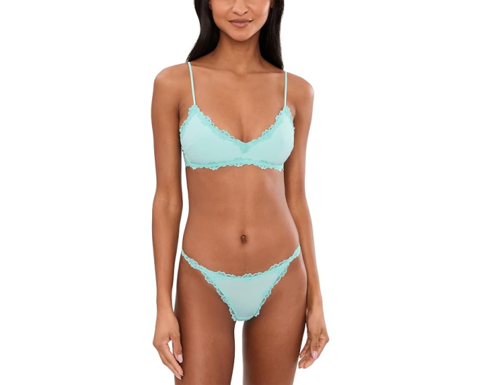 Free People стринги Charlie Micro с шнуровкой