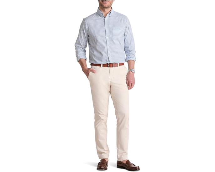 Хлопковая рубашка Calabash Check Performance от Vineyard Vines