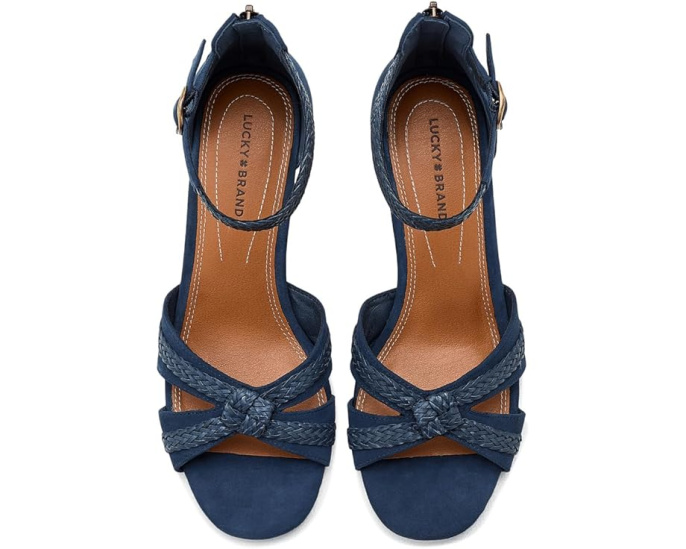 Босоножки на платформе Jaelah Lucky Brand с плетеными элементами